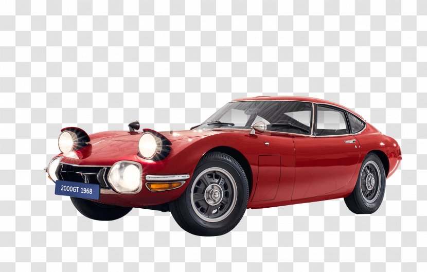 Sports Car Toyota 2000GT Supra Transparent PNG