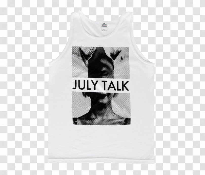 T-shirt Sleeveless Shirt Outerwear Font - Black Transparent PNG