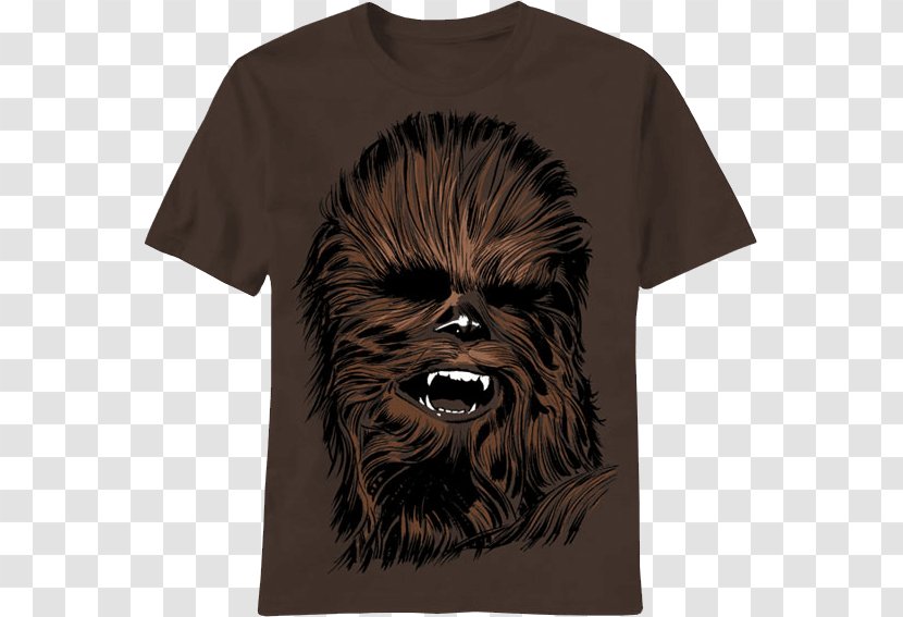 Chewbacca T-shirt Anakin Skywalker Stormtrooper Boba Fett - Fashion Transparent PNG