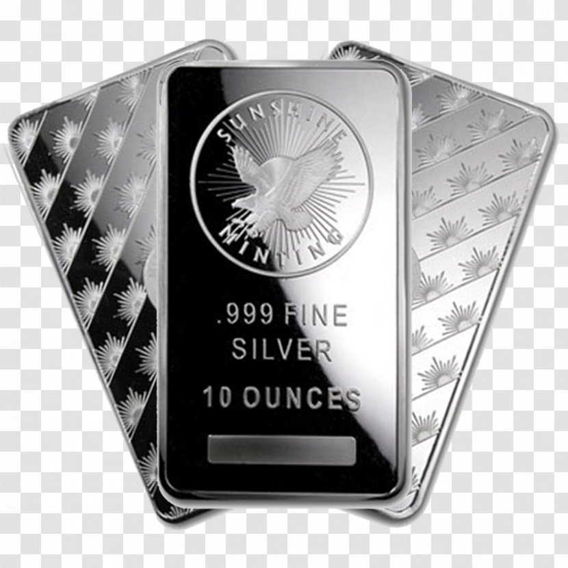 The Bullion Bank Silver Gold Bar - American Eagle Transparent PNG