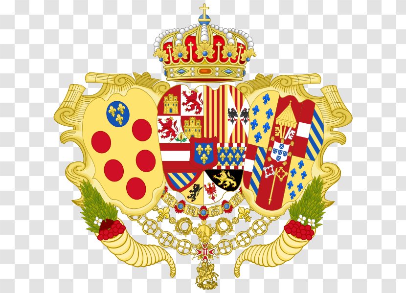 Spain Coat Of Arms Kingdom Naples First French Empire United - Infante Transparent PNG