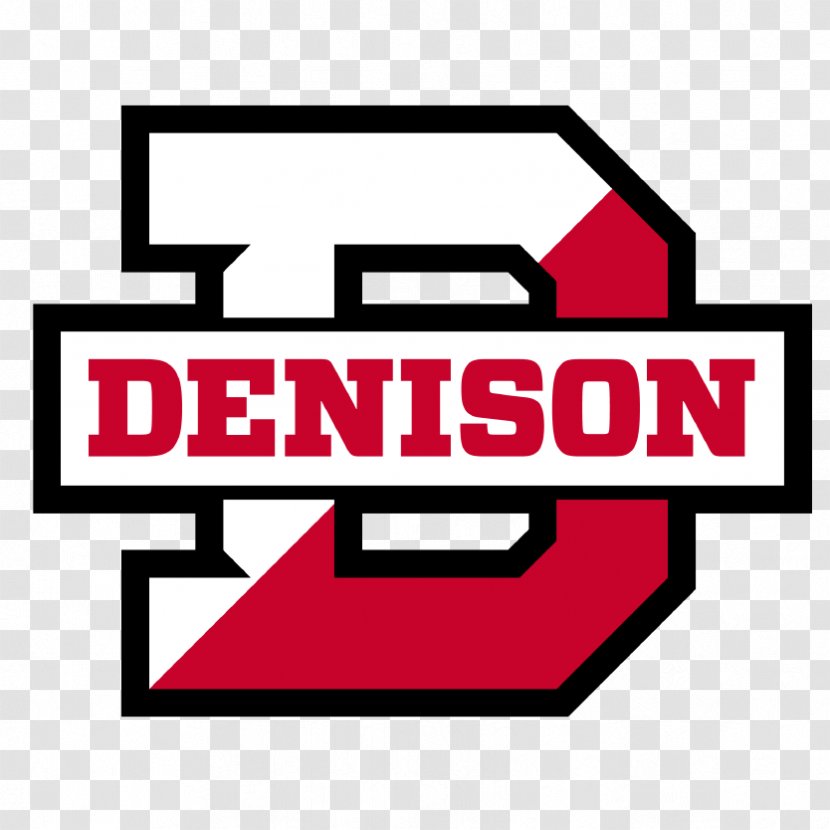 Denison University Big Red Football Women's Basketball Logo College Transparent PNG