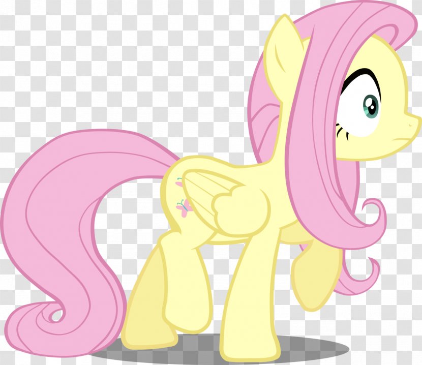 Pony Fluttershy Horse Drawing - Watercolor Transparent PNG