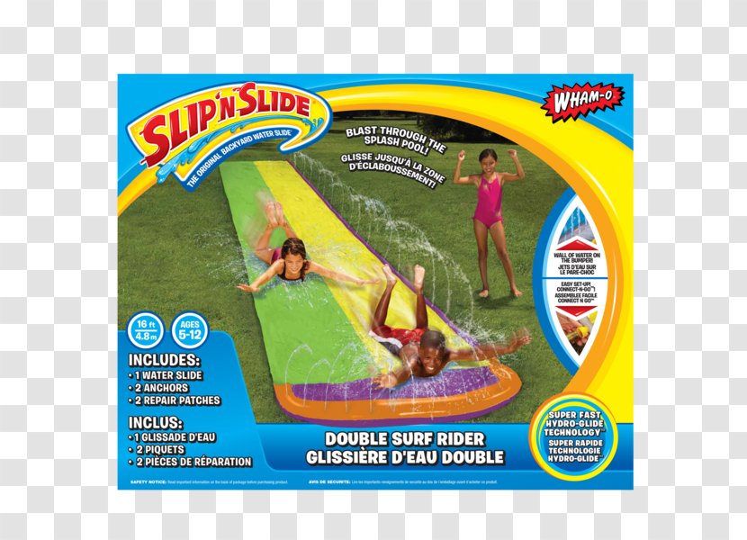 Slip 'N Slide Water Wham-O Playground Balloon - Outdoor Play Equipment - N Transparent PNG