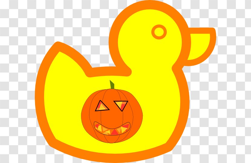 Duck YouTube Clip Art - Jack O Lantern - DUCK Transparent PNG