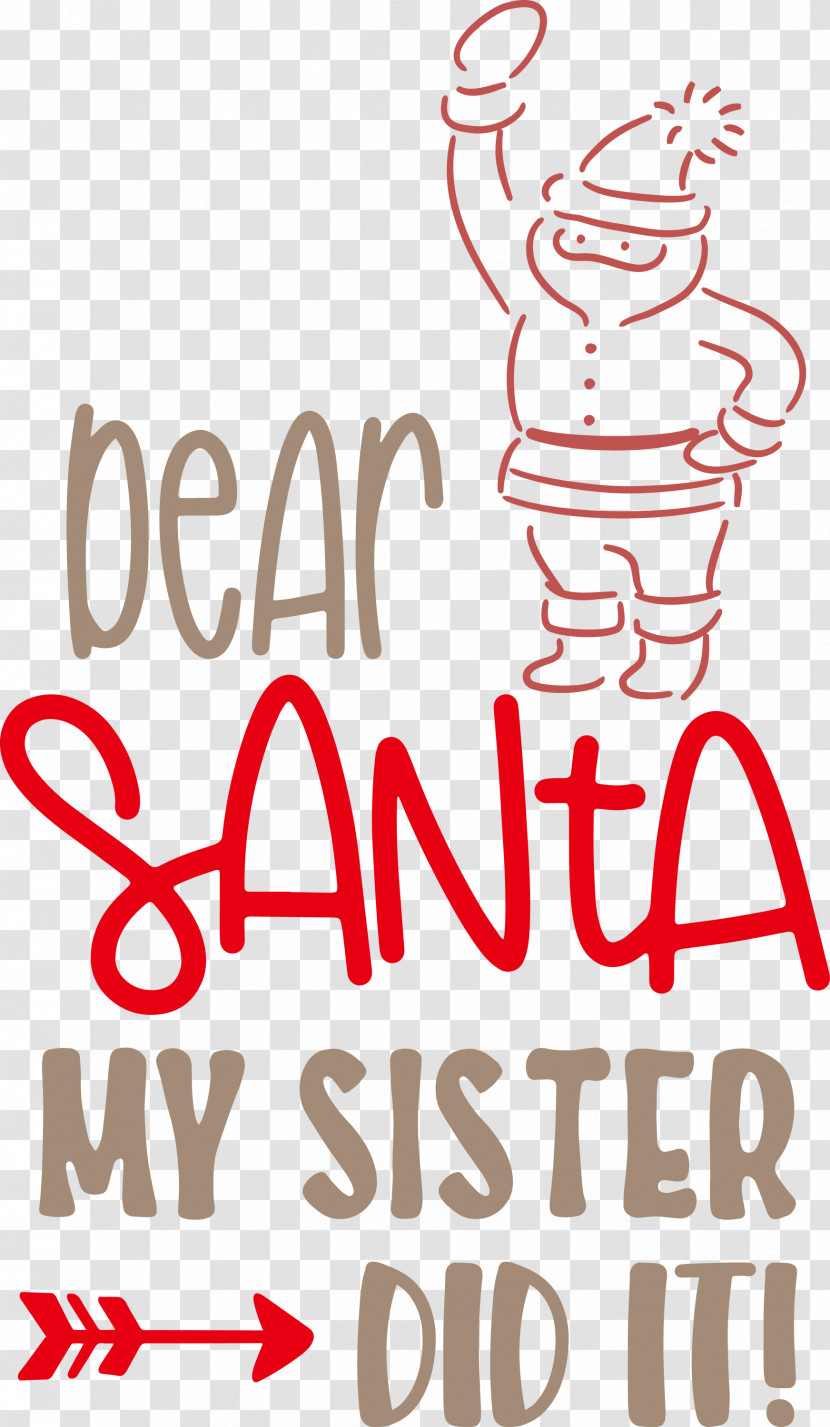 Dear Santa Christmas Santa Transparent PNG