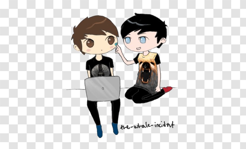 Dan And Phil Fan Art Drawing - Tree - Watercolor Transparent PNG