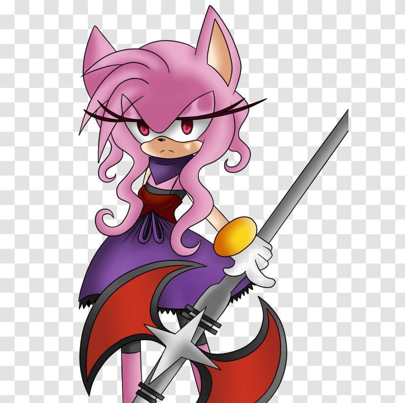 Amy Rose Sonic The Hedgehog Desktop Wallpaper - Watercolor Transparent PNG