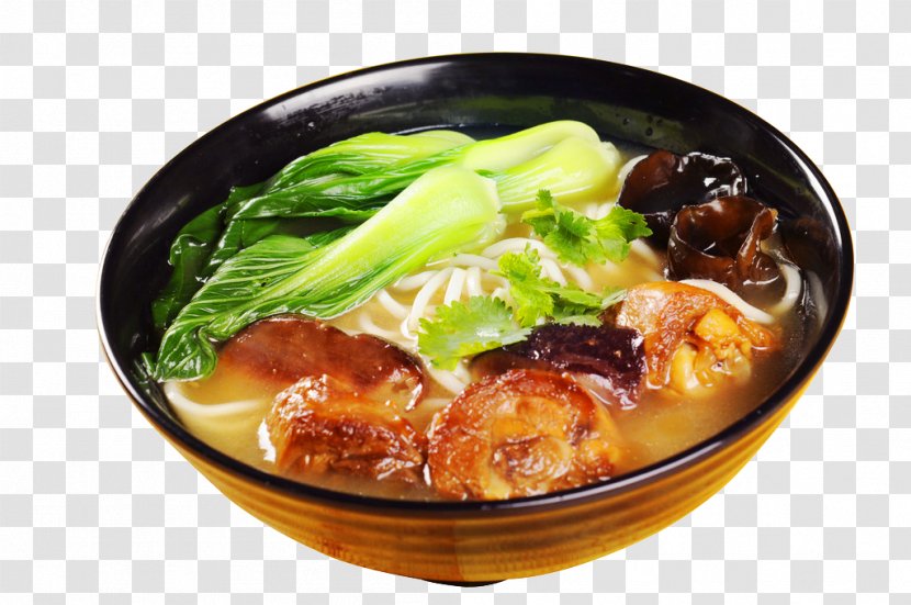 Japanese Cuisine Chinese Chicken Soup Noodle - Asian Food - Mushrooms Slippery Transparent PNG