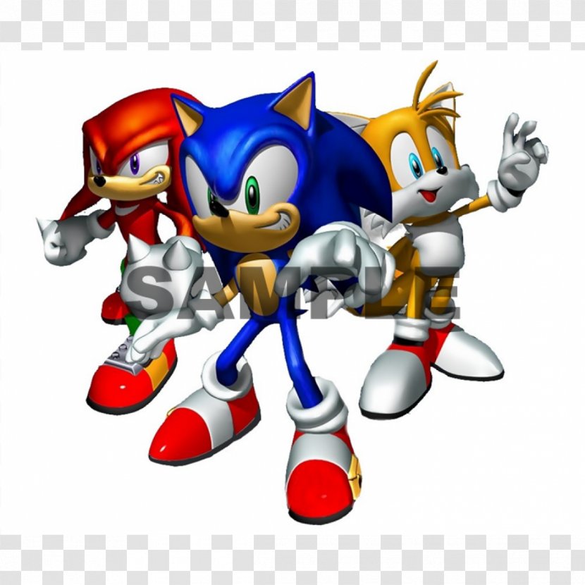 Sonic Heroes Adventure 2 & Knuckles The Hedgehog Tails - Toy Transparent PNG