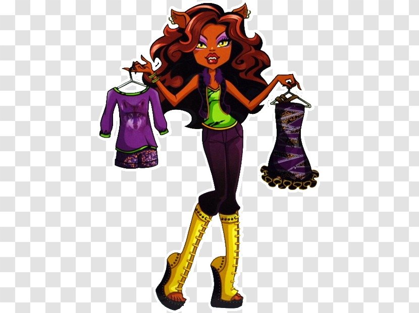 Monster High Clawdeen Wolf Doll Original Gouls CollectionClawdeen Toy - Bratz Transparent PNG