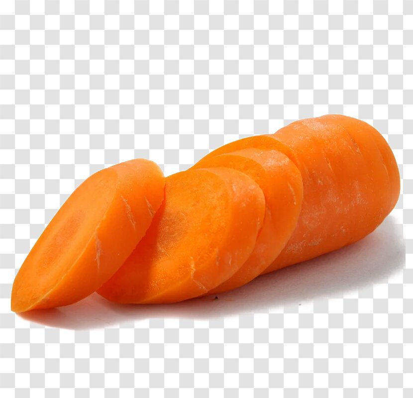 Baby Carrot Vegetable Radish Organic Food - Melon - Sliced ​​carrots Transparent PNG