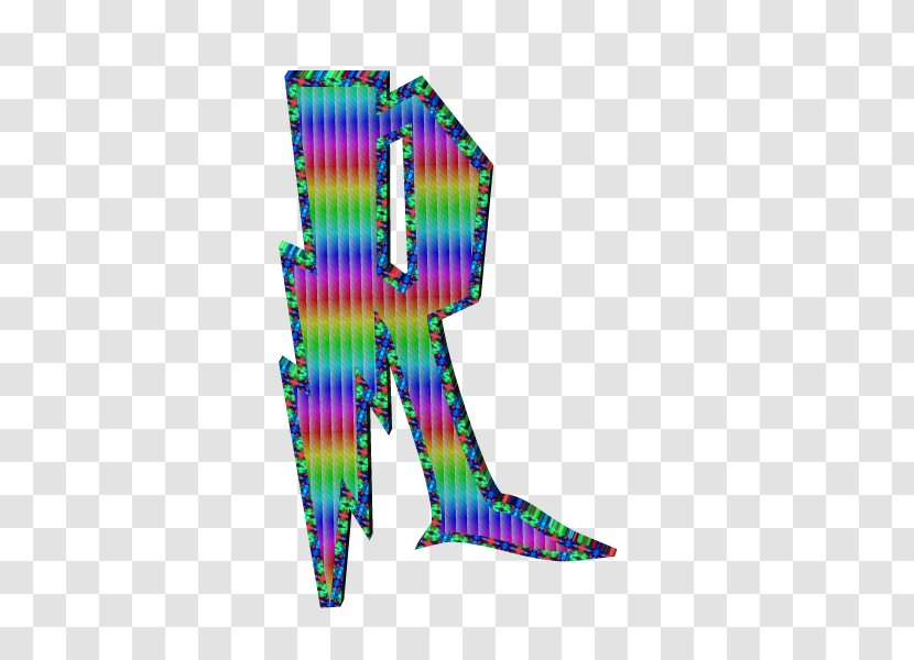 Alphabet Rainbow Email Shoe Font - Frame - Cartoon Transparent PNG