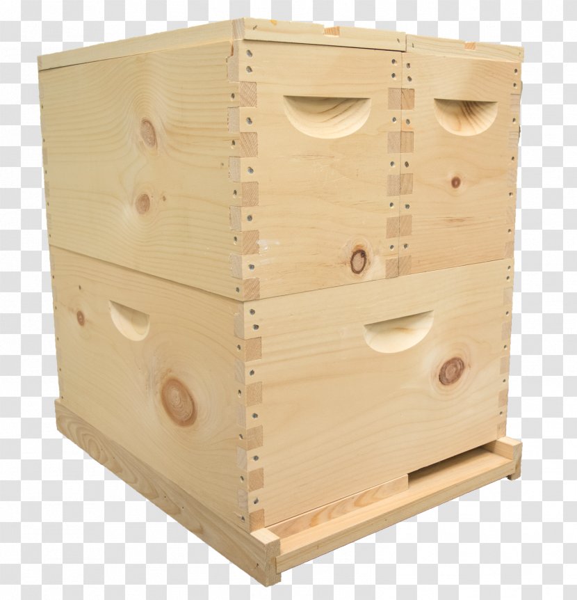 Beehive Beekeeping Hive Frame Nuc - Honey Bee Transparent PNG