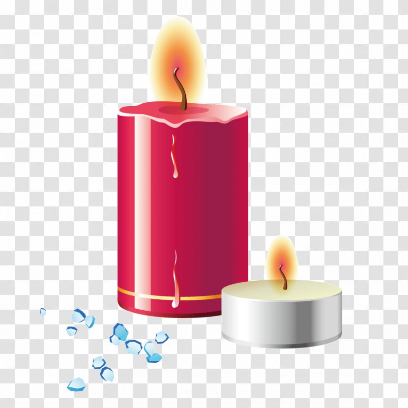 Candle Combustion Flame - Burning Candles Transparent PNG