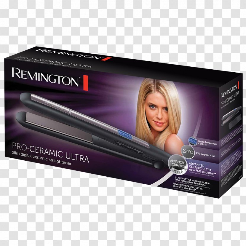 Hair Iron Remington Products Straightening CI 95 Hardware/Electronic CI9532 Pearl Pro Curl, Curling - Heat - Straightener Transparent PNG