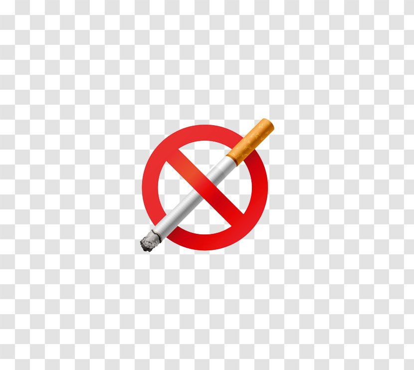 Smoking Cessation Cigarette Ban - Tobacco Transparent PNG