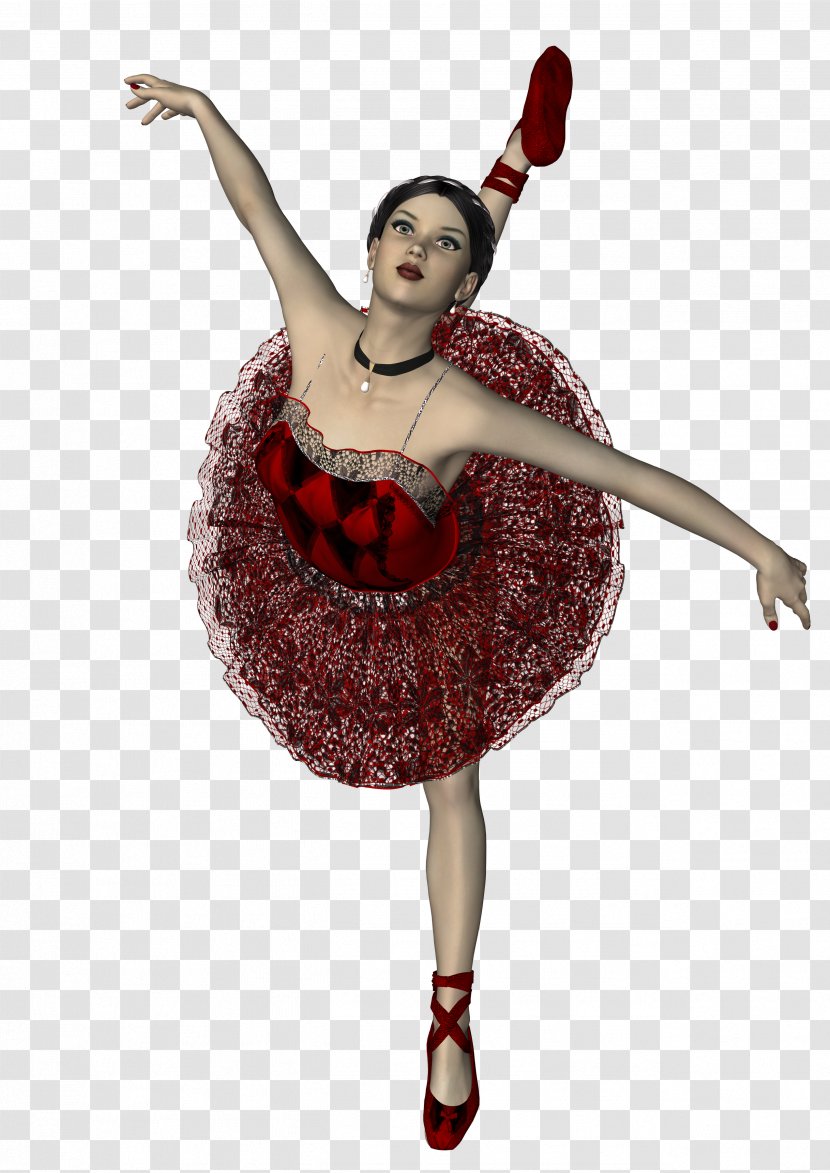 Ballet Dance Tutu Woman Swimsuit - Cartoon Transparent PNG
