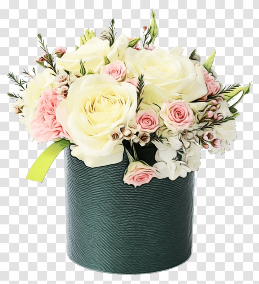 Flower Box Bouquet Rose - Artificial Transparent PNG