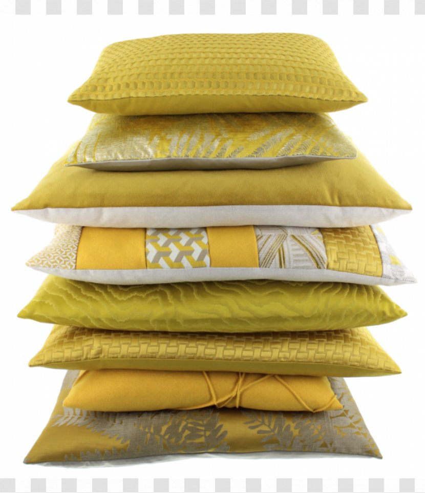 De Kussenfabriek Kussen Guss Pillow Mustard Plaid Shop - We - Seed Transparent PNG