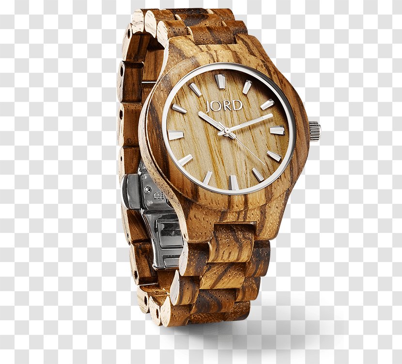 Jord Watch Zebrawood Clothing Accessories - Strap - Camphor Tree Transparent PNG