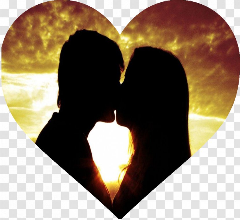 Kiss Romance Film Love - Silhouette Transparent PNG