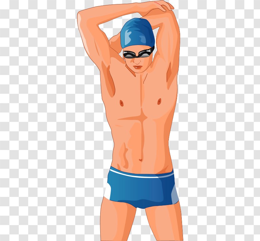Swimming Warming Up Competition - Frame - Competiton Transparent PNG