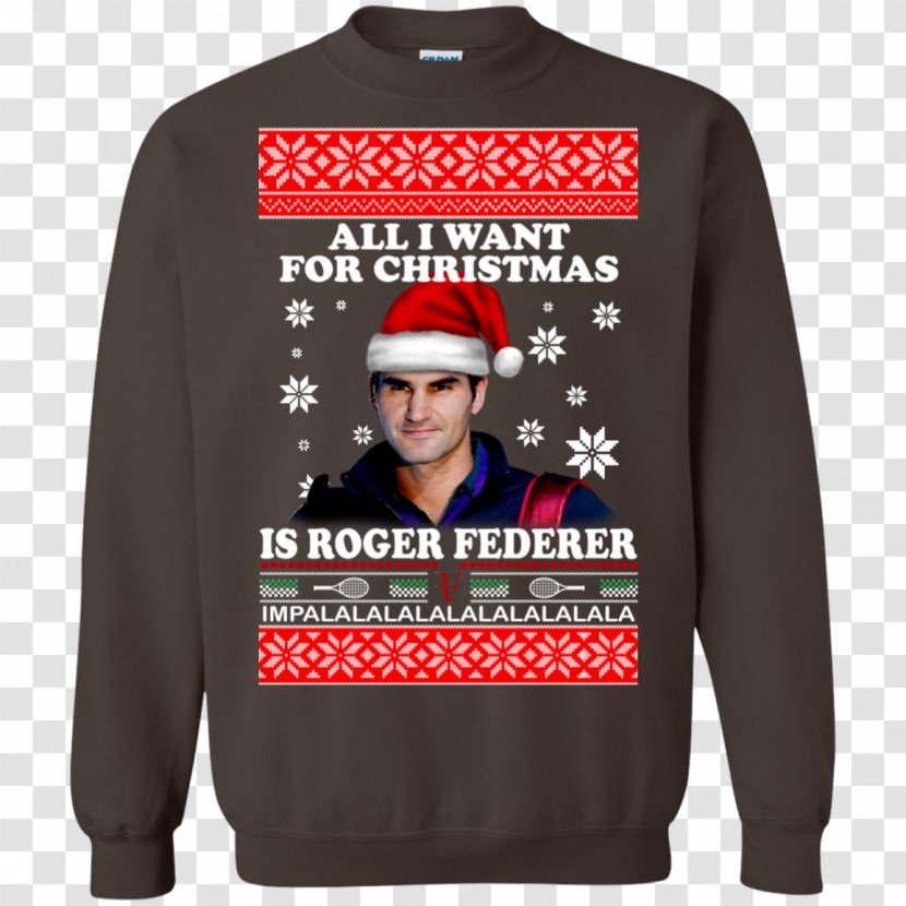 T-shirt Hoodie Christmas Jumper Steve Harrington Sweater - Gift - Roger Federer Transparent PNG
