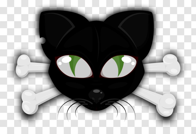 Whiskers Clip Art - Mammal - Cat Transparent PNG