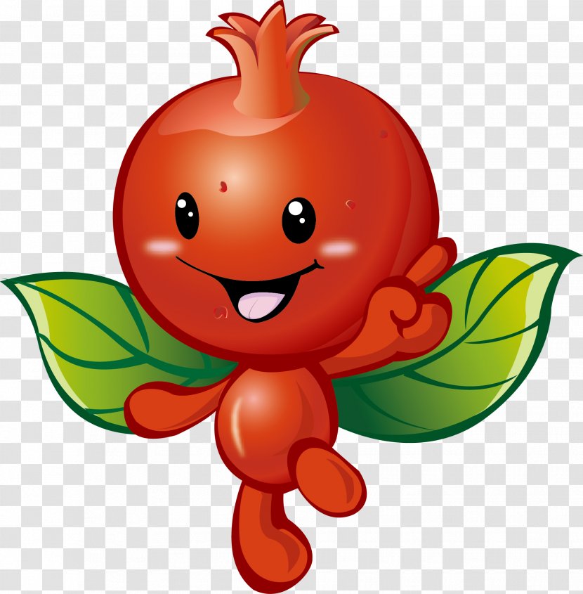 Pomegranate Fruit Computer File - Cartoon Transparent PNG