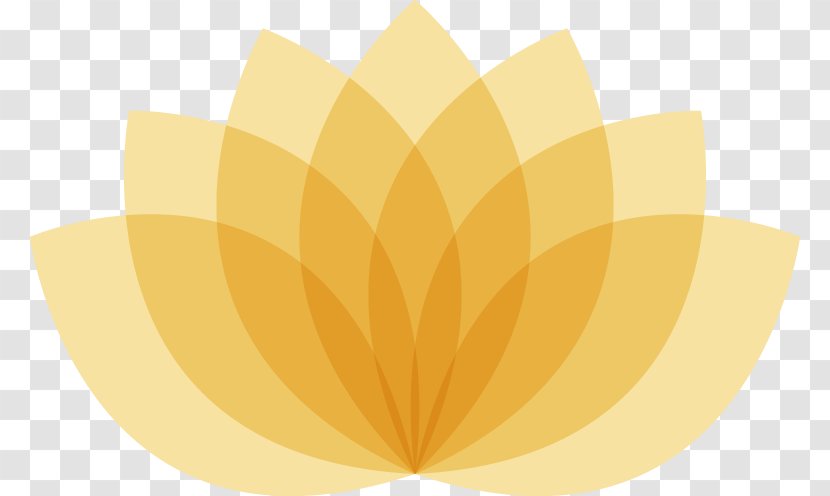 Petal Yellow Wallpaper - Computer - Abstract Lotus Transparent PNG