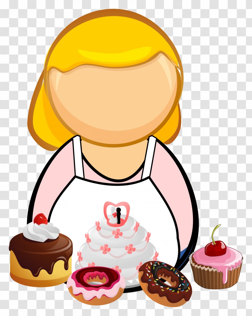 Physician Woman Clip Art - Meal - Pastry Transparent PNG