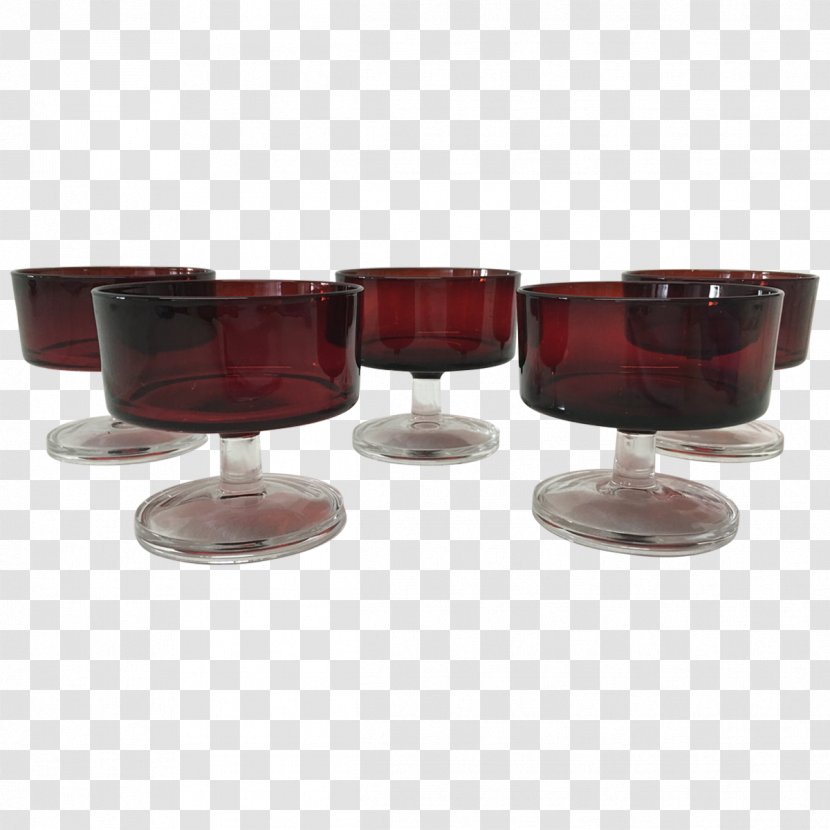 Wine Glass Maroon Bowl - French Dessert Transparent PNG