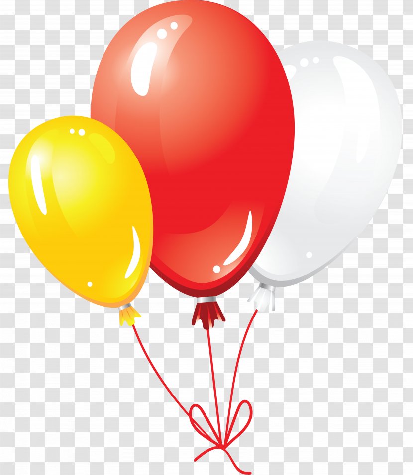 Birthday Cake Balloon Happy To You Clip Art - Red Transparent PNG
