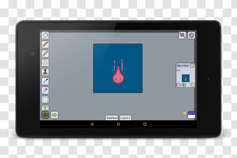 Pixel Art Screenshot Android Transparent PNG
