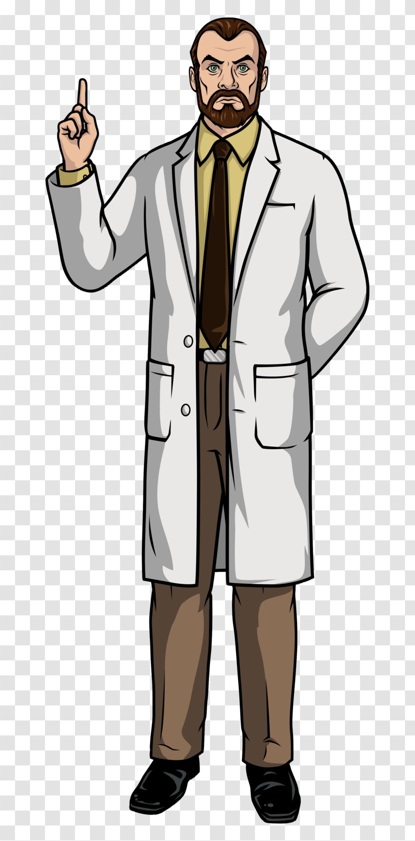 Lucky Yates Dr Krieger Sterling Archer Doctor Transparent PNG
