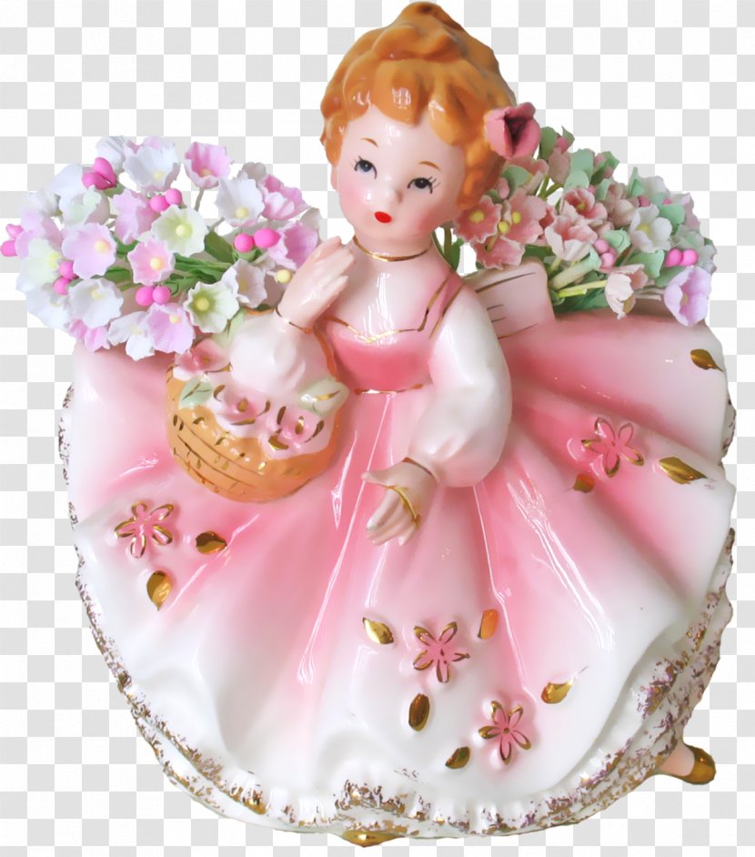 China Doll Figurine Porcelain Collectable Transparent PNG