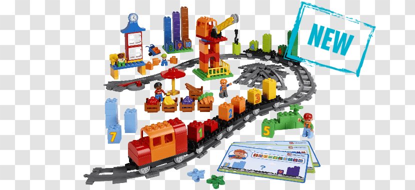 Train Lego Mindstorms EV3 Rail Transport Duplo - Track Transparent PNG