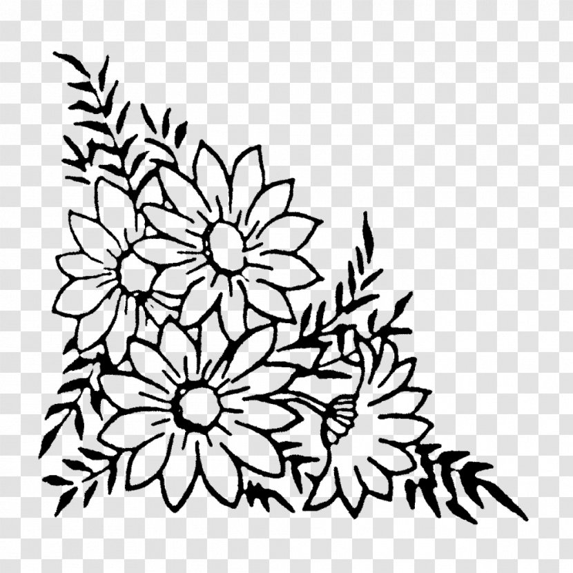 Flower Floral Design Rubber Stamp Postage Stamps Transparent PNG