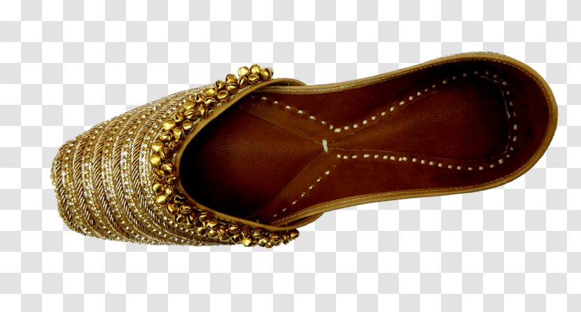 Jutti Leather Gold Shoe Silver Transparent PNG