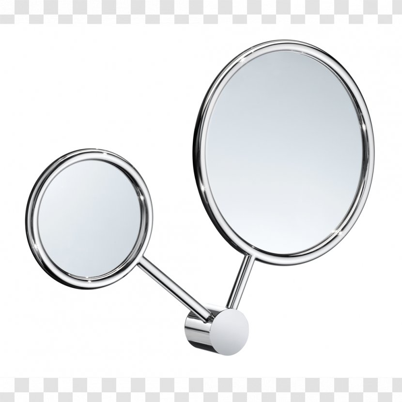 Mirror Kosmetikspiegel Magnification Light Polishing - Chromium Transparent PNG