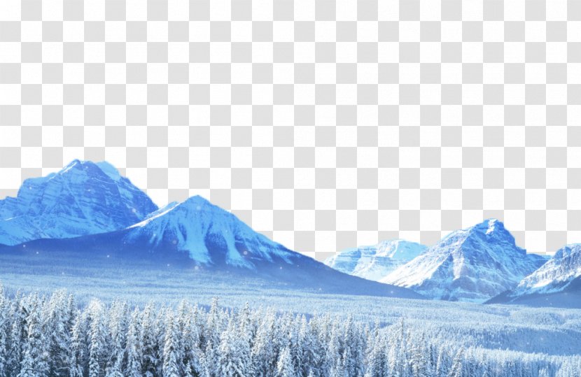 Winter Snow Fukei - Arctic - Posters Decorative Snowy Background Transparent PNG