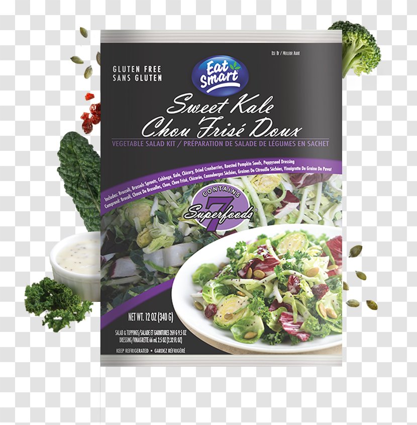 Leaf Vegetable Kale Vinaigrette Stuffing Salad - Herb - Lettuce Transparent PNG