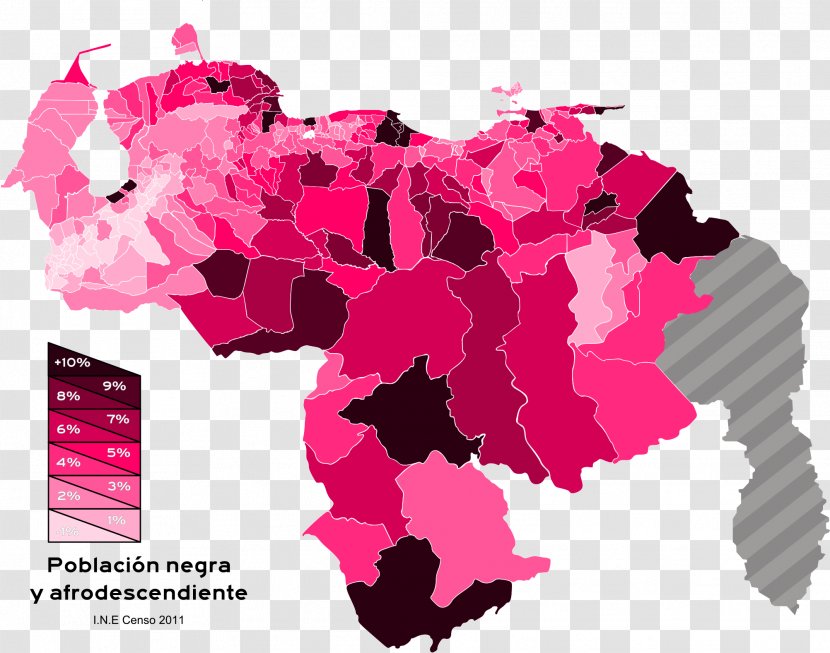 Venezuela Afro-Descendant United States Map .ve Transparent PNG