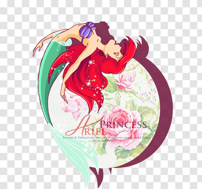 Ariel The Little Mermaid Disney Princess Walt Company - Fan Art Transparent PNG