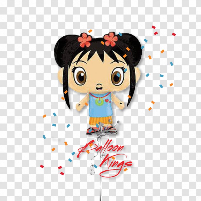 Tolee Ni Hao, Kai-Lan: Super Game Day Balloon Birthday Lulu - Party - Kai Lan Transparent PNG