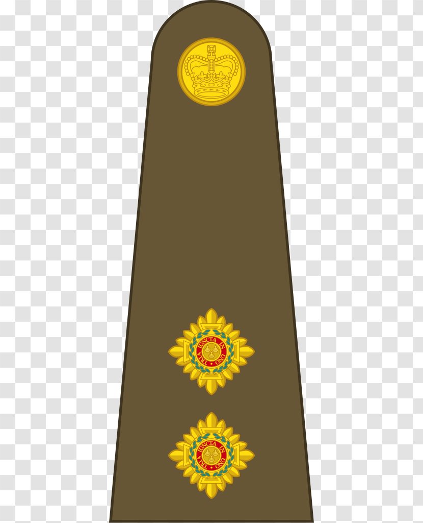 British Army Officer Rank Insignia Armed Forces Military Captain - Badge Transparent PNG