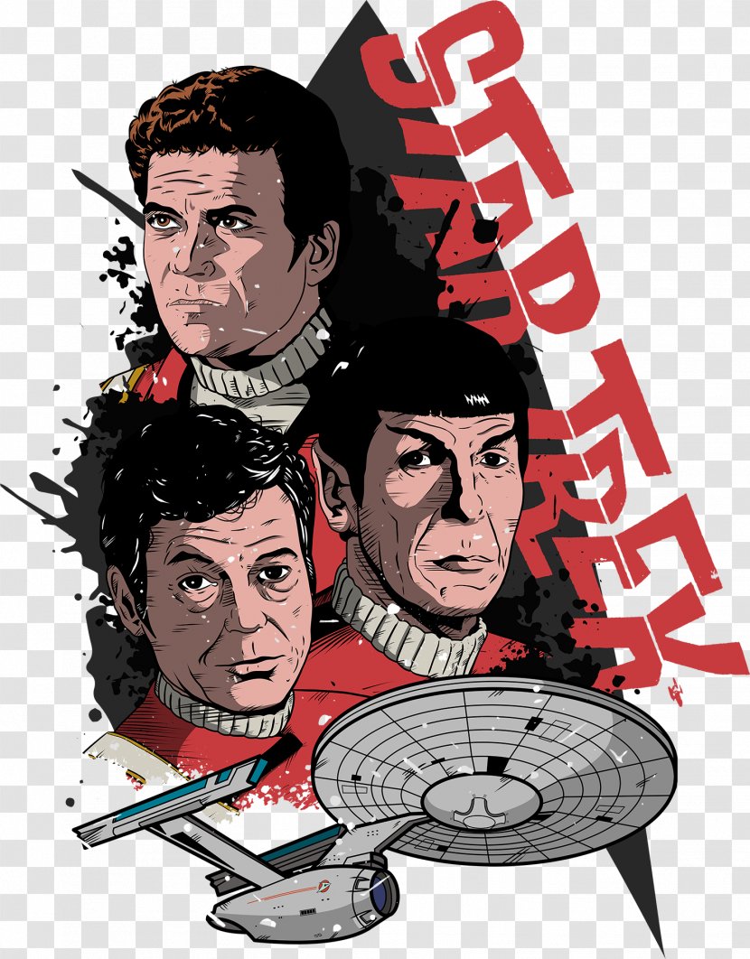 Spock Scotty Star Trek V: The Final Frontier Trek: Animated Series II: Wrath Of Khan - Original - Classc Transparent PNG