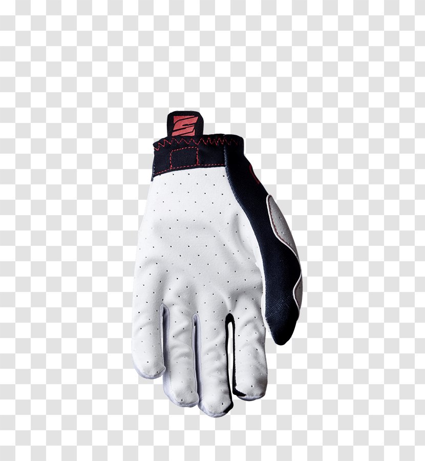 Bicycle Glove Finger Planet MX - Fox - White Gloves Transparent PNG