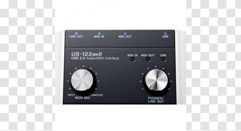 Electronics Tascam US-122MKII Audio Device Driver - Receiver Transparent PNG